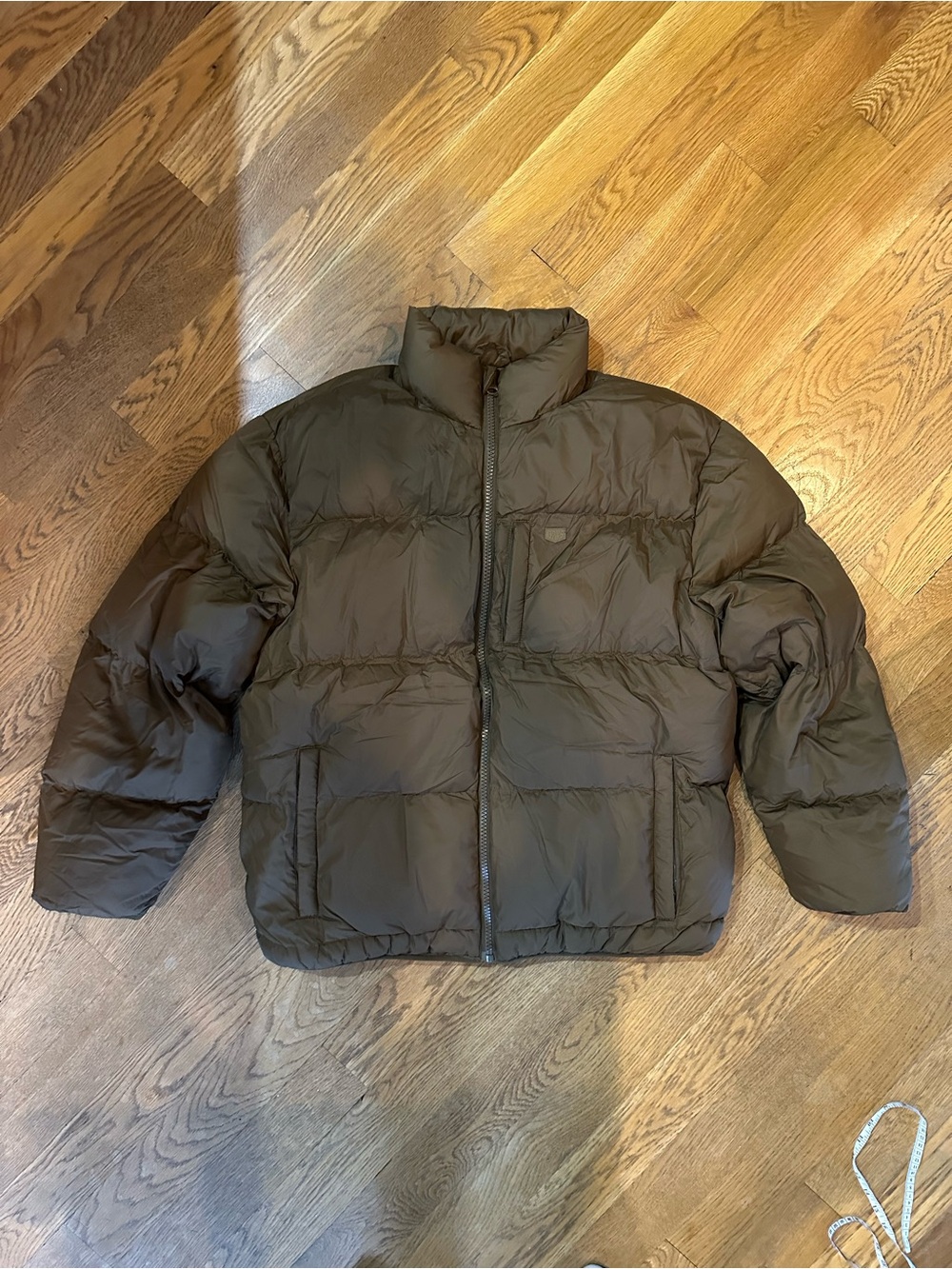 Men's Brown Puffer Jacket Size XL - Insulated Winter Coat - Zumiez Dravus